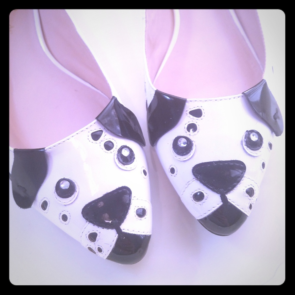 Kate Spade Dalmatian Dog Flats Rare